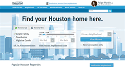 Desktop Screenshot of houstonproperties.com